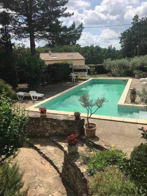 Gite Avec Piscine Au Coeur De La Vallee De La Ceze Saint-Laurent-de-Carnols Kültér fotó