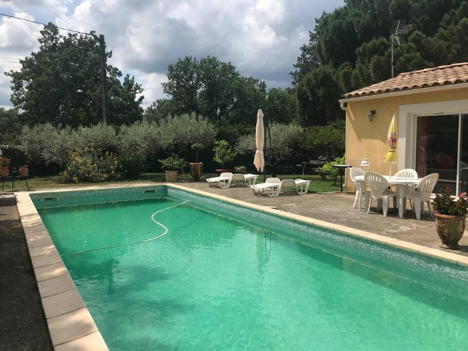 Gite Avec Piscine Au Coeur De La Vallee De La Ceze Saint-Laurent-de-Carnols Kültér fotó